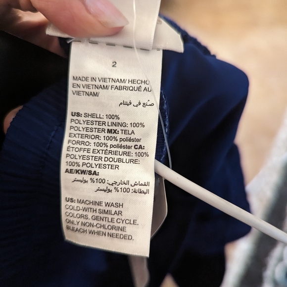 Women's new with tags‎ blue palazzo pants chicos size 2 - Picture 7 of 8